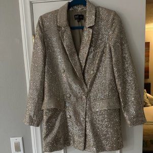 Zara Sequin jacket